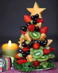 Albero di Natale di Frutta